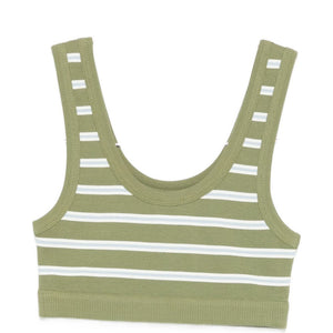Closed Cotton bralette bra