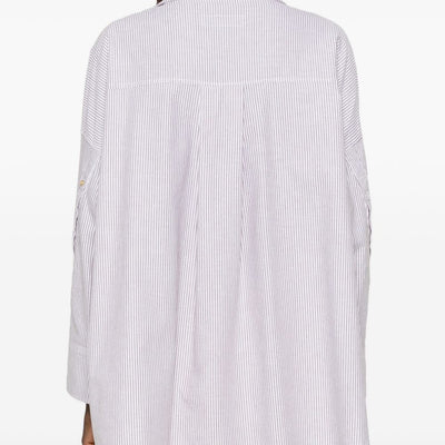 White Sand Striped cotton shirt