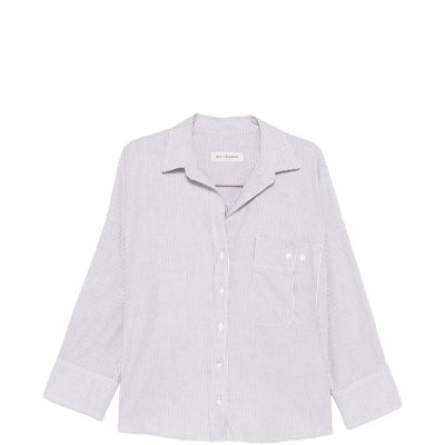 White Sand Striped cotton shirt