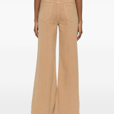 Mother Wide-leg denim jeans