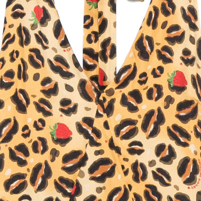 Alessandro Enriquez V-neck Printed long dress