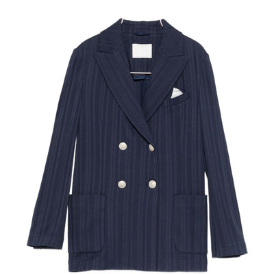 Circolo 1901 Cotton double-breasted jacket