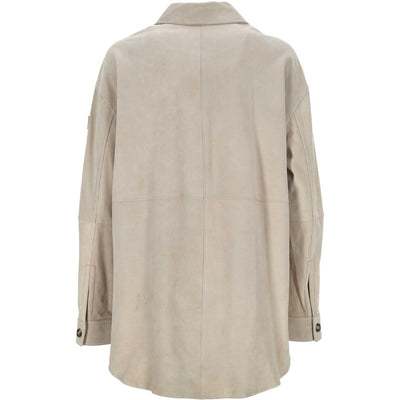 Peuterey Lya suede leather jacket