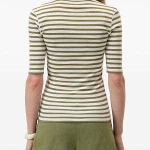Closed Striped cotton blend sweater