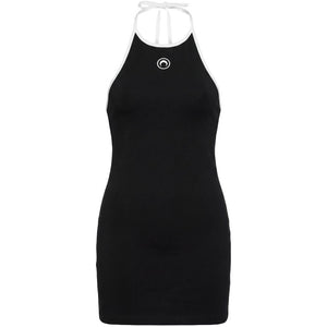 Marine Serre Moon short dress