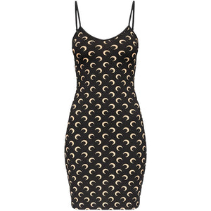 Marine Serre Moon mini dress