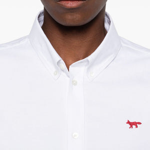 Maison Kitsuné Maison KitsunÃ© Profile Fox cotton shirt