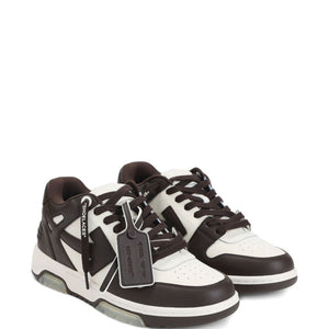 Off White Out Of Office leather sneakers