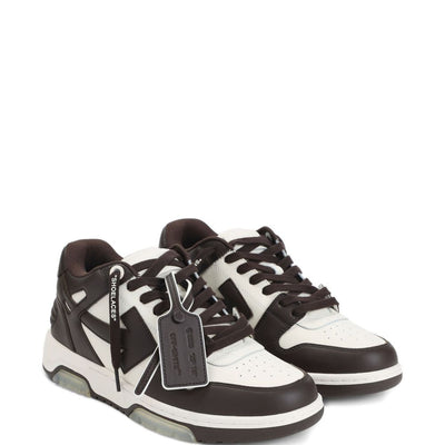 Off White Out Of Office leather sneakers