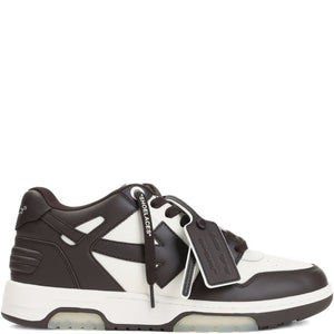 Off White Out Of Office leather sneakers