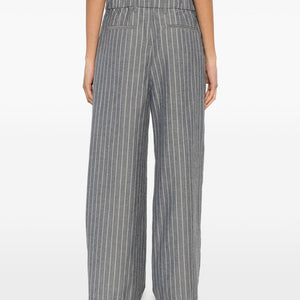 White Sand Linen blend trousers