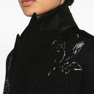 Hippy Realisti Cotton single-breasted blazer jacket