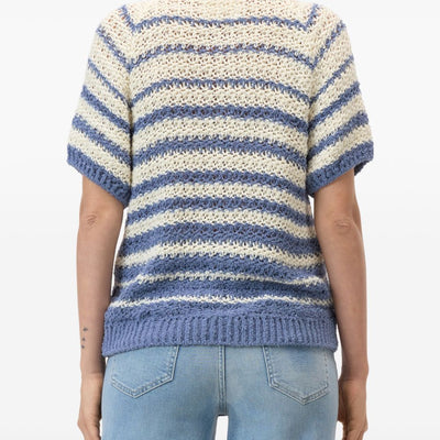 Closed Striped cotton cardigan