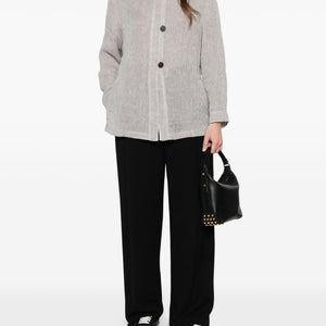 Emporio Armani Linen buttoned jacket