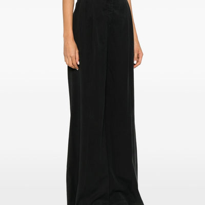 Via Masini 80 Linen blend trousers