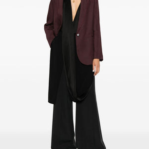Via Masini 80 Linen blend trousers