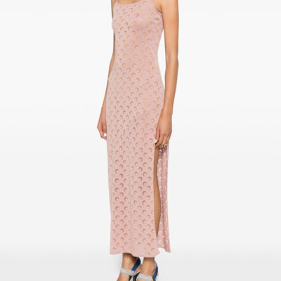 Marine Serre Moon devore long dress