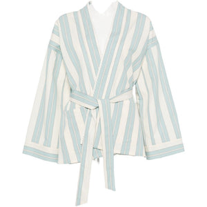 Forte Forte Striped kimono jacket