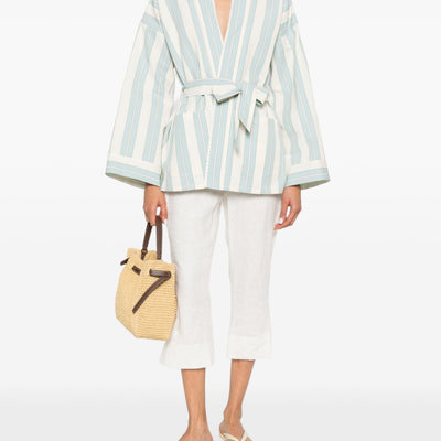 Forte Forte Striped kimono jacket