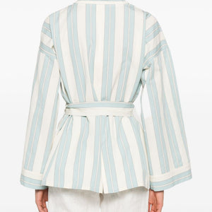 Forte Forte Striped kimono jacket
