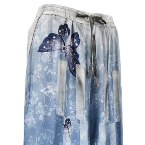 Pierre Louis Mascia Printed silk trousers