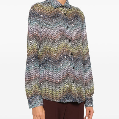 Missoni Zig zag print shirt