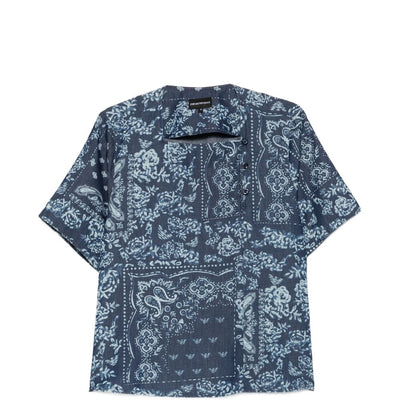 Emporio Armani Floral Print Cotton Top