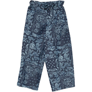 Emporio Armani Printed cotton trousers
