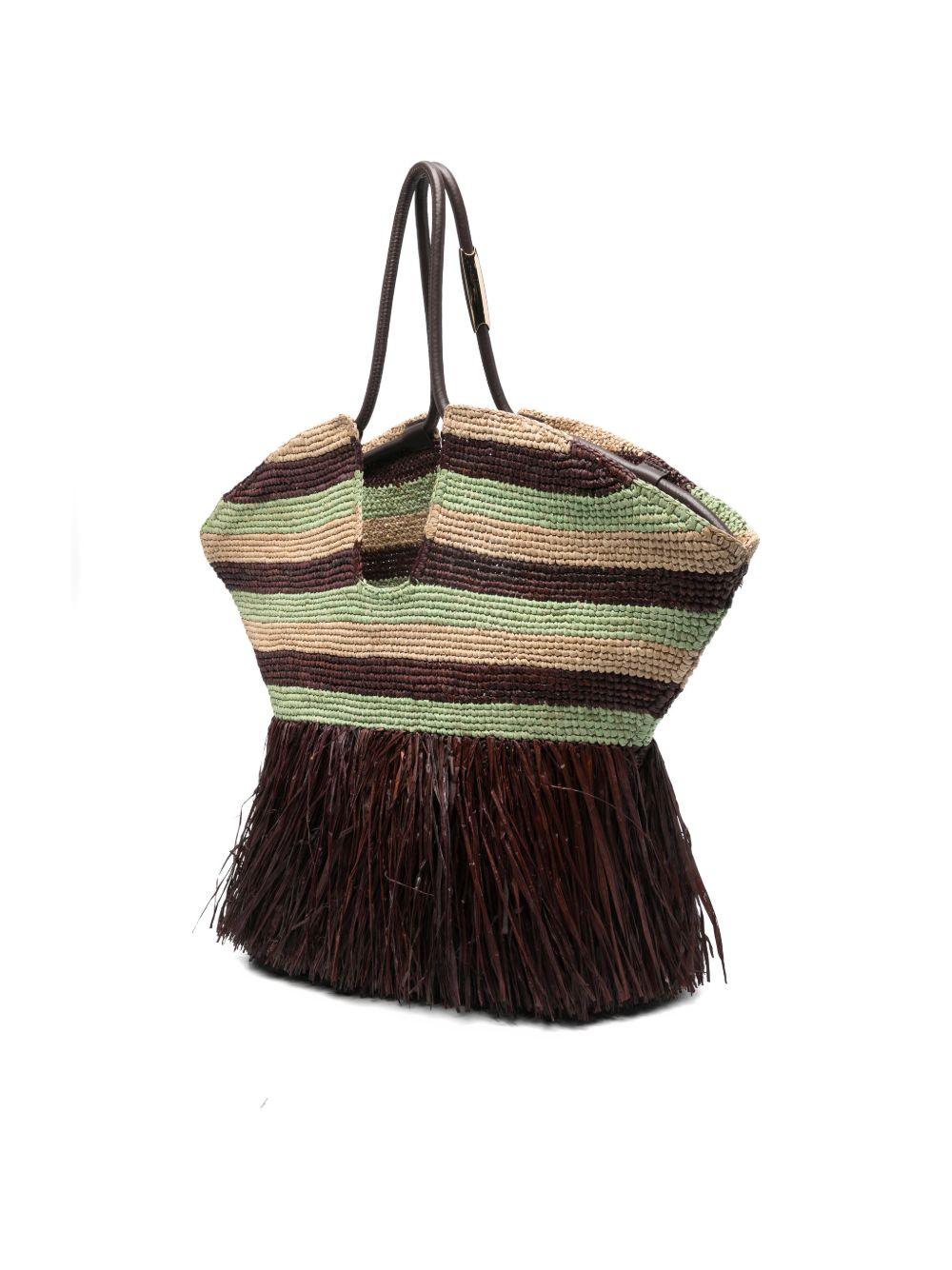 Zimmermann Striped Fringe Tote