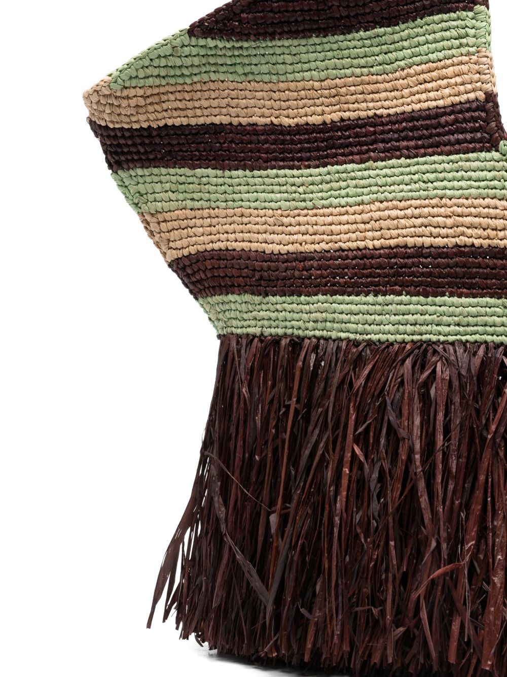 Zimmermann Striped Fringe Tote