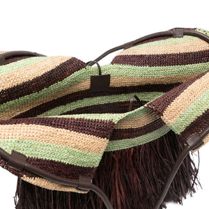 Zimmermann Striped Fringe Tote