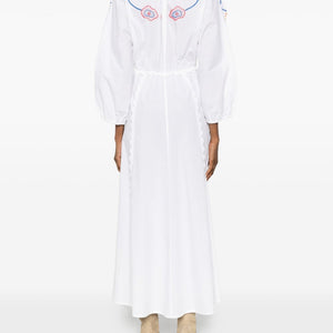 Forte Forte Embroidered cotton dress