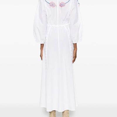 Forte Forte Embroidered cotton dress