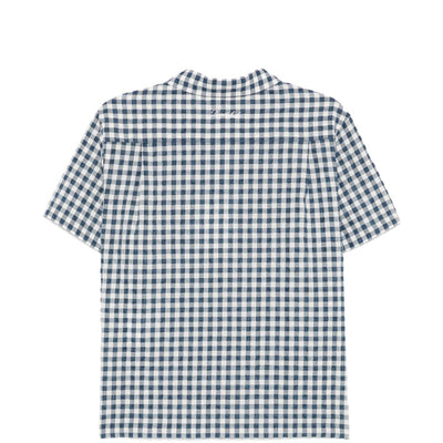 Dunst Checked cotton blend shirt