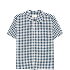 Dunst Checked cotton blend shirt