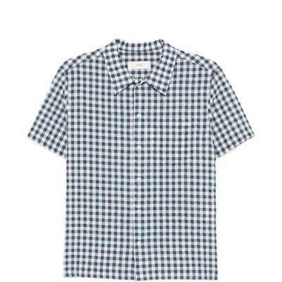 Dunst Checked cotton blend shirt