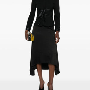 Emporio Armani Collarless Zip-Front Jacket
