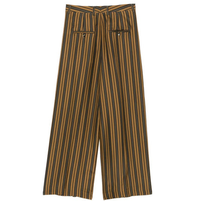 Alberto Biani Striped silk trousers
