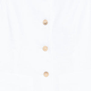 Semicouture Glenna linen vest