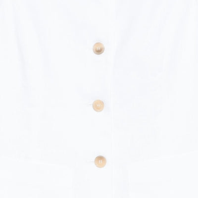 Semicouture Glenna linen vest