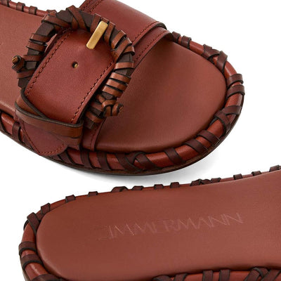 Zimmermann Alchemy leather sandals