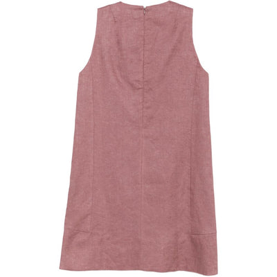Semicouture Sheena linen mini dress