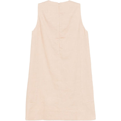 Semicouture Sheena linen mini dress