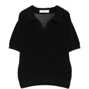 Dunst Cotton and linen polo shirt