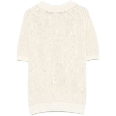Dunst Cotton and linen polo shirt
