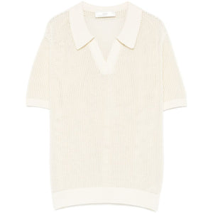 Dunst Cotton and linen polo shirt