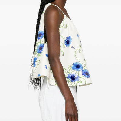 Stella McCartney Embroidered cotton top