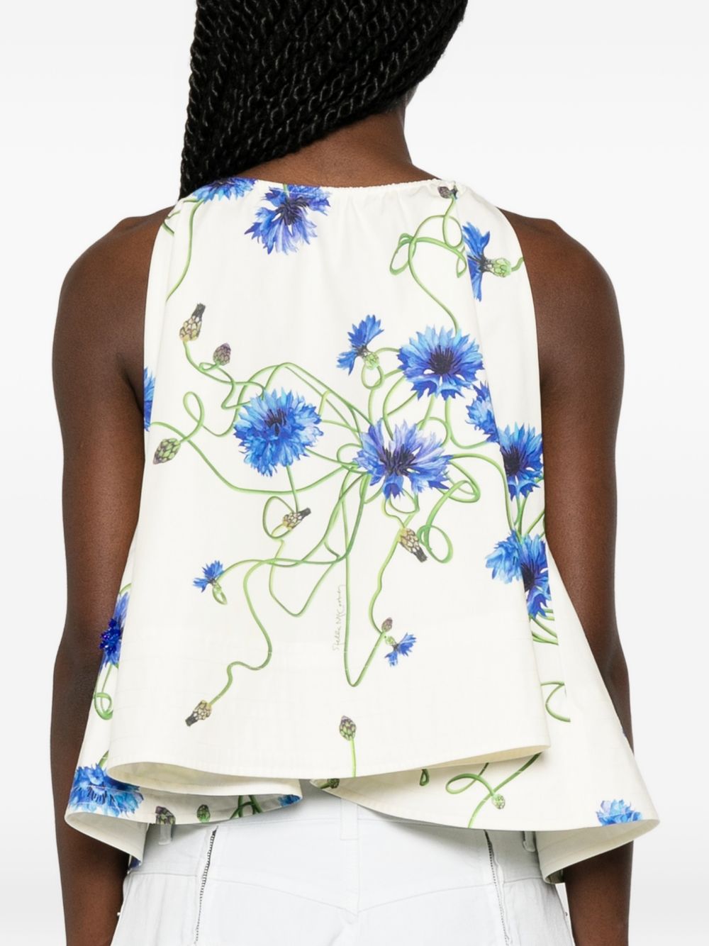 Stella McCartney Embroidered cotton top