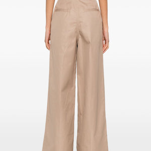 Balenciaga Cotton high-waisted trousers