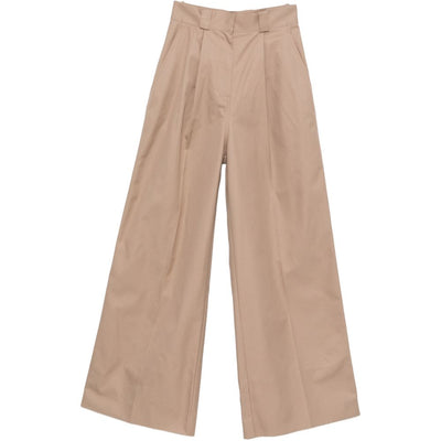 Balenciaga Cotton high-waisted trousers